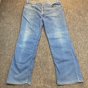 VINTAGE Levis Action Jeans Blue Denim Pants 40 x 30 Made in USA Copper Tab